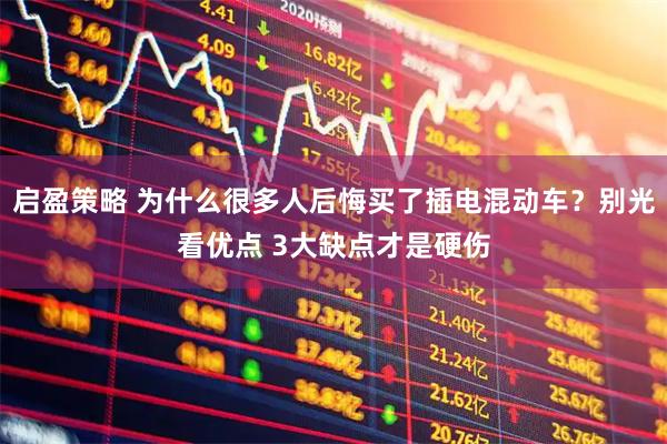 启盈策略 为什么很多人后悔买了插电混动车？别光看优点 3大缺点才是硬伤